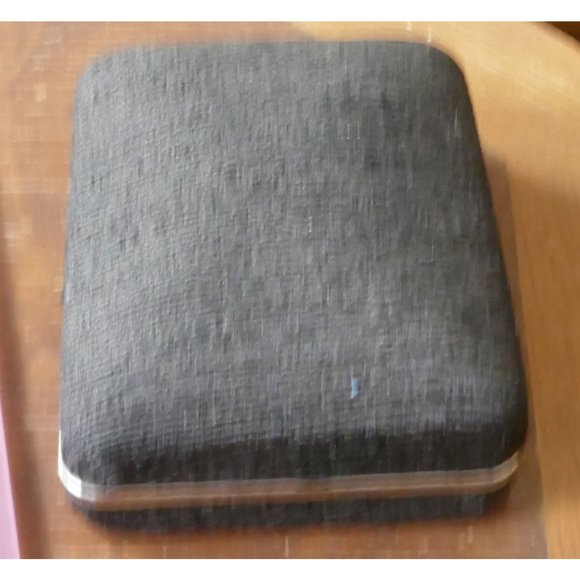 Vintage Sterling Silver Chain Necklace With Southwestern Green Stone Pendant - Picture 4 of 9